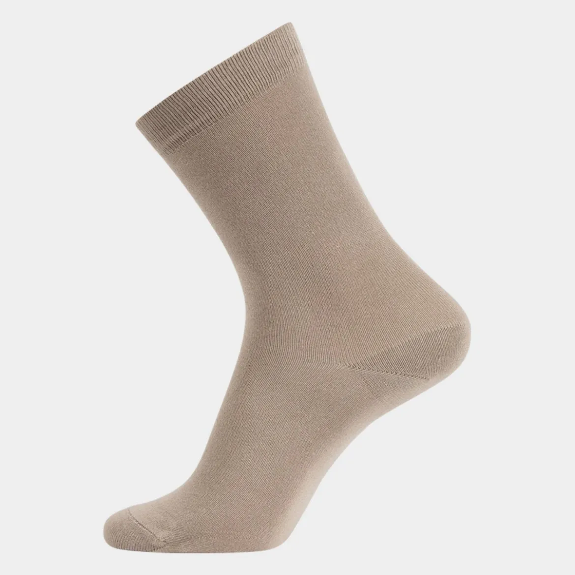 5 pak Beige bambus strømper