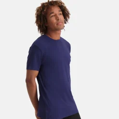 2 pak Blå bambus T-shirt