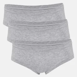 3 pak Grå bambus Hipster trusse