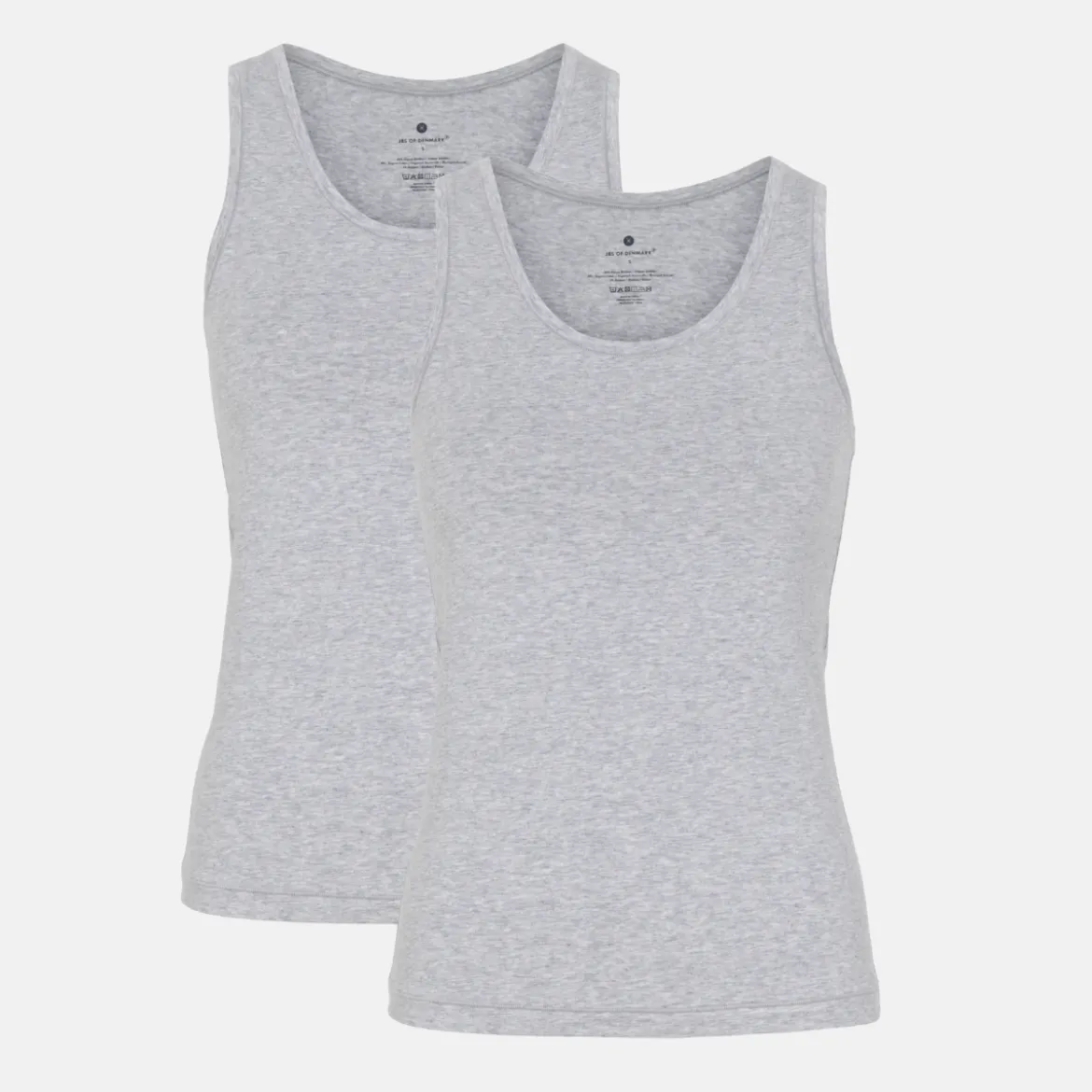 2 pak Grå bambus Tank Top