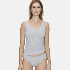 2 pak Grå bambus Tank Top