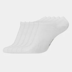 5 pak Hvid bambus footies