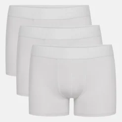 3 pak Hvid bambus underbukser