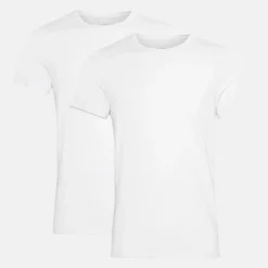 2 pak Hvid slim fit bambus T-shirt