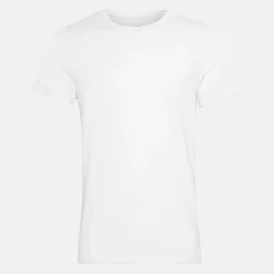 2 pak Hvid slim fit bambus T-shirt