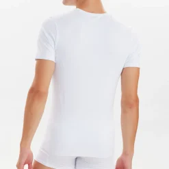 2 pak Hvid slim fit bambus T-shirt