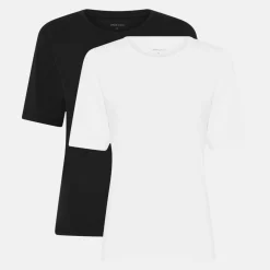 2 pak Mix slim fit bambus T-shirt