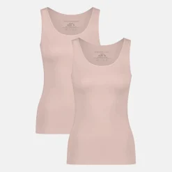 2 pak Nude bambus Tank Top