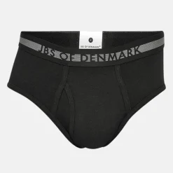2 pak Sort bambus herretrusser med gylp