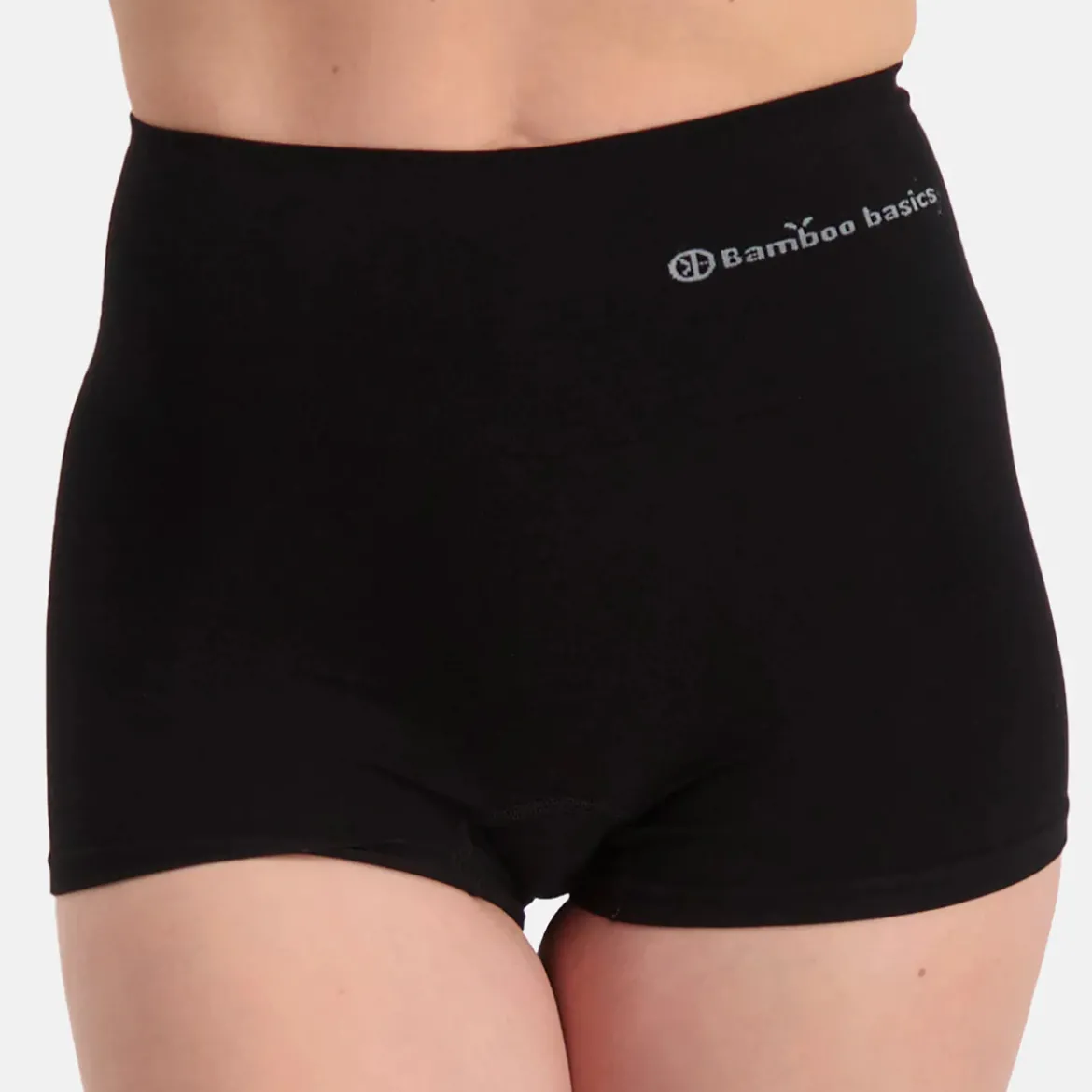 2 pak Sort bambus Hotpants