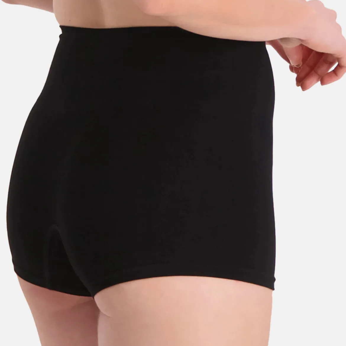 2 pak Sort bambus Hotpants