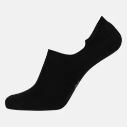 7 pak Sort bambus in-shoe footies