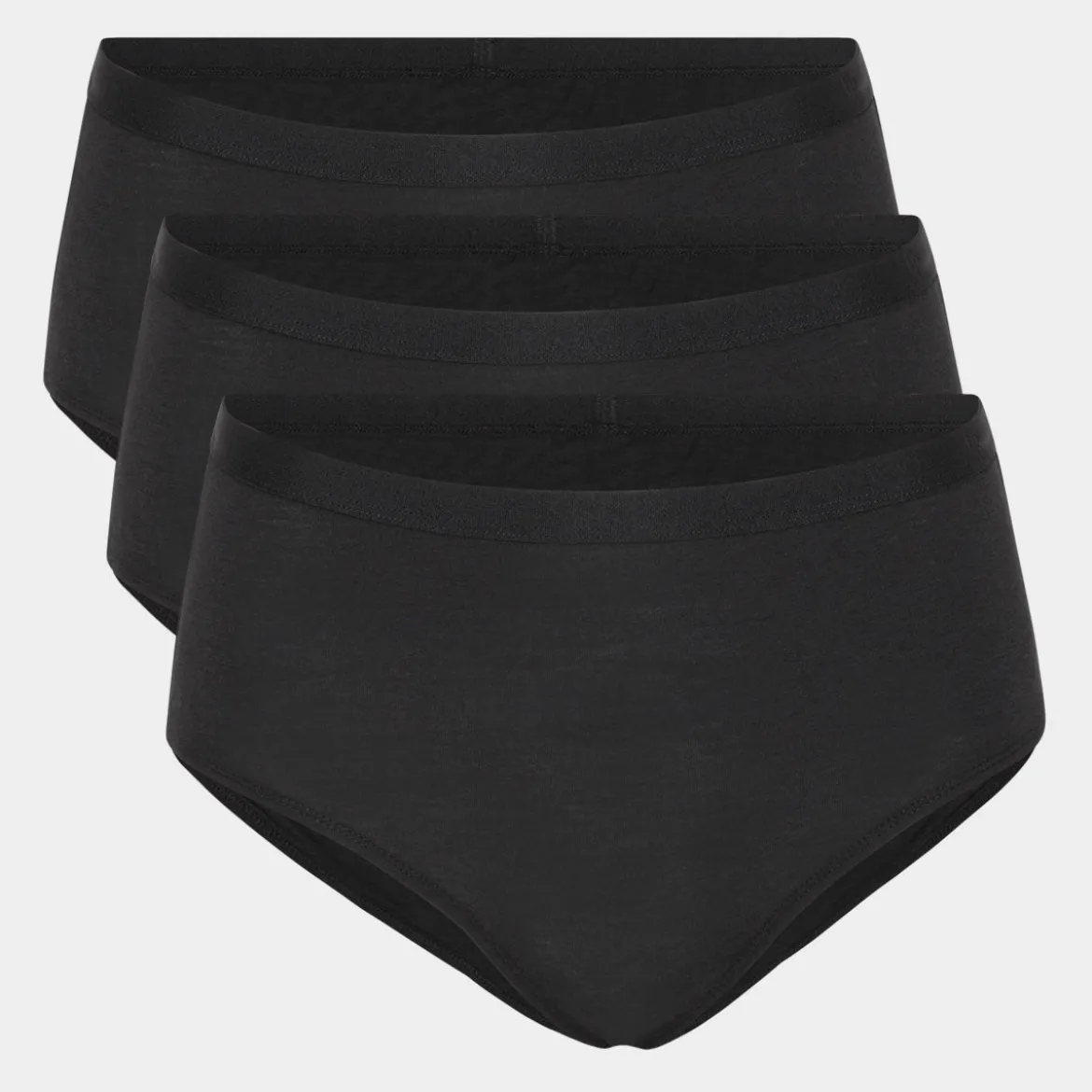 3 pak Sort bambus Maxi trusse