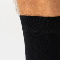 7 pak Sort bambus strømper (Low cut)