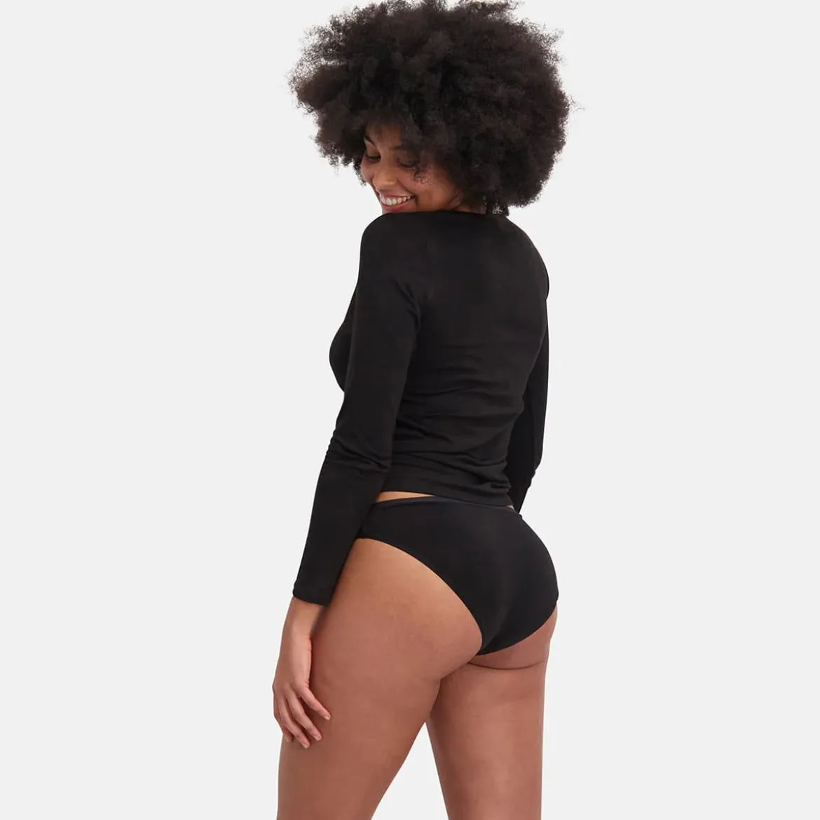 3 pak Sort bambus Tai trusse