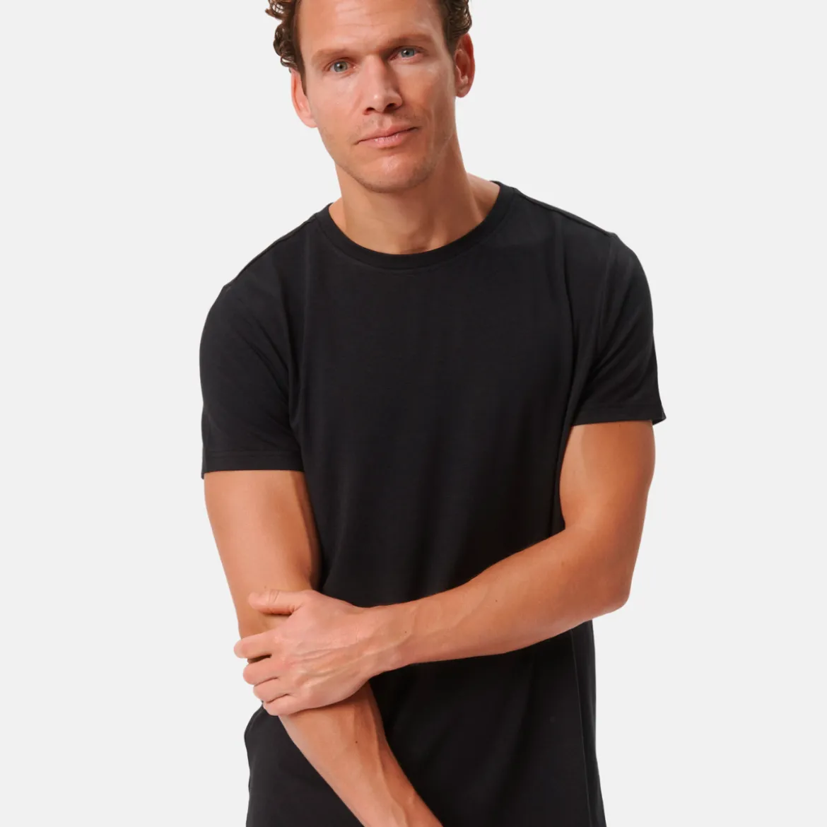 3 pak Sort bambus T-shirt