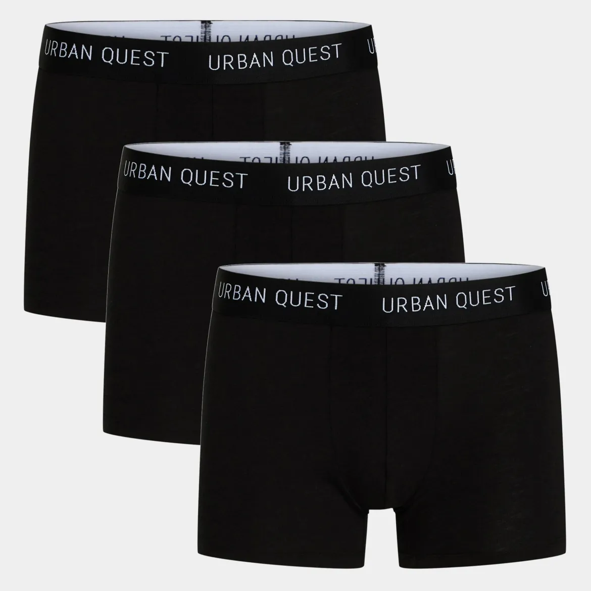 3 pak Sort bambus underbukser