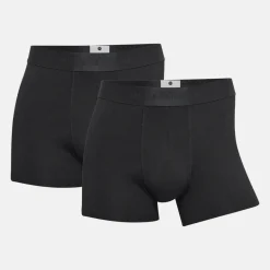 2 pak Sort bambus underbukser