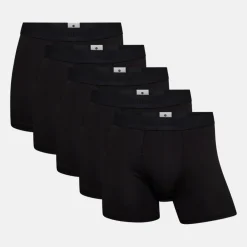 5 pak Sort bambus underbukser