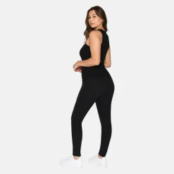 2 pak Sort rib bambus Tank Top