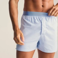 2 pak Stribet bambus boxershorts