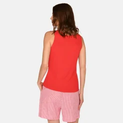 Anja bambus tank top - Rød