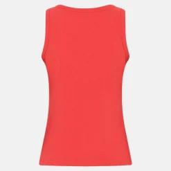Anja bambus tank top - Rød