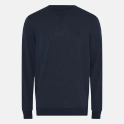 Blå bambus sweatshirt