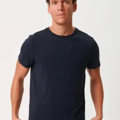 Blå bambus T-shirt