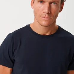 Blå bambus T-shirt