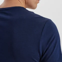 Blå bambus T-shirt
