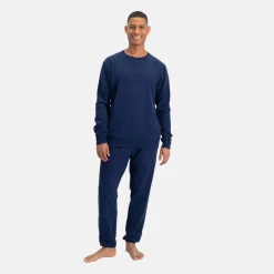 Dean Blå bambus sweatpants