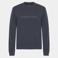 Grå bambus joggingsæt med logo