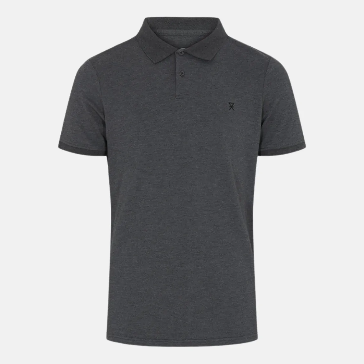 Grå bambus Polo Shirt