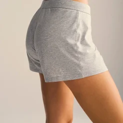 Grå bambus shorts