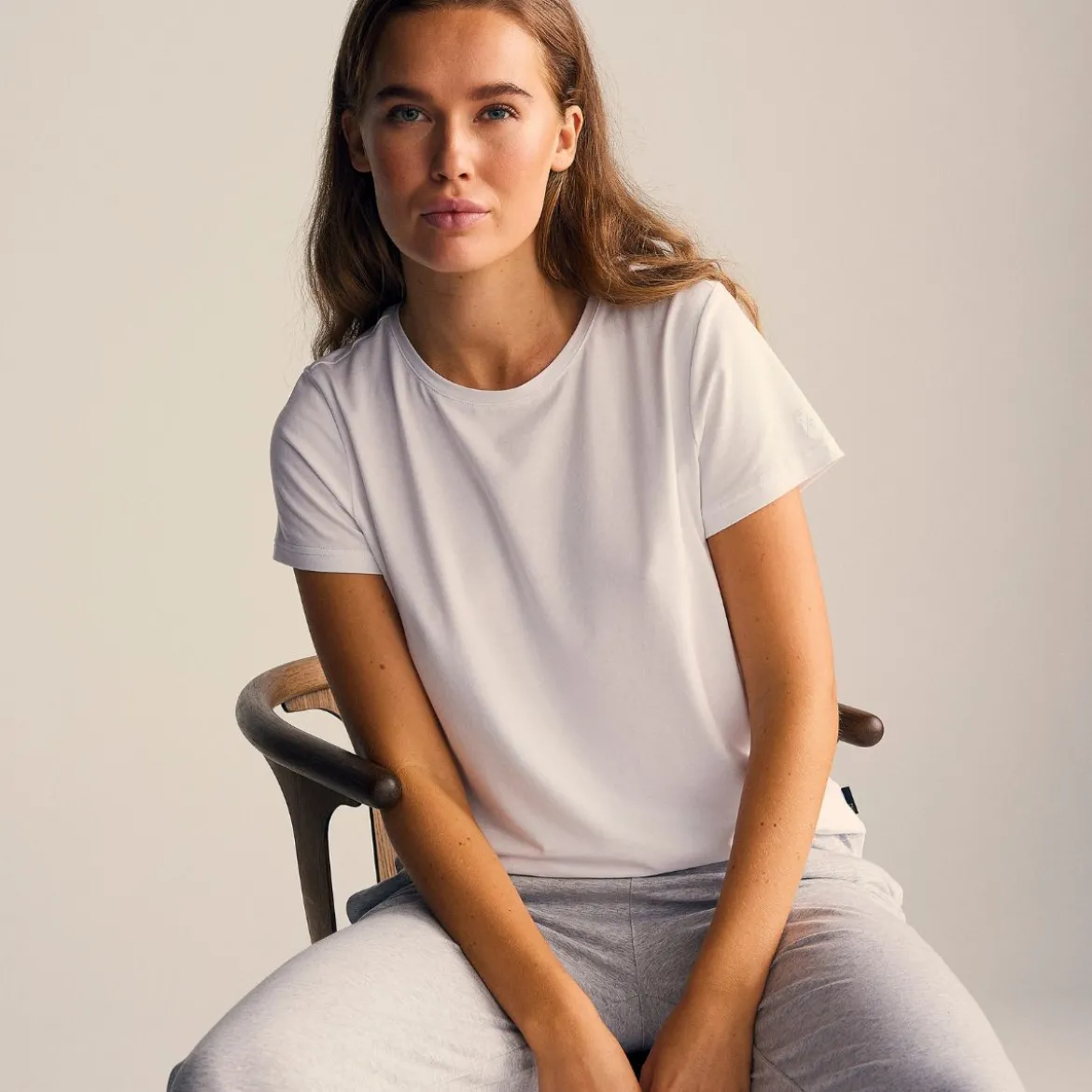 Grå bambus sweatpants