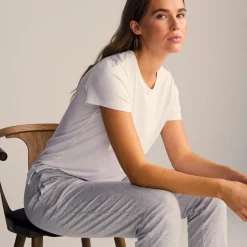 Grå bambus sweatpants