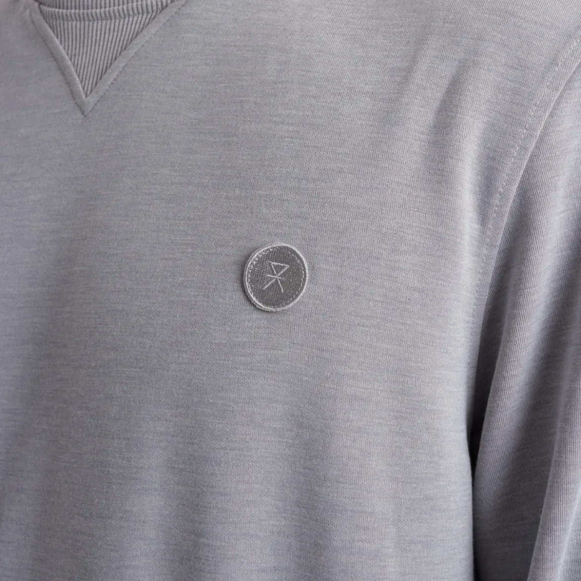 Grå bambus sweatshirt