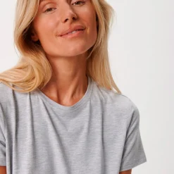Grå bambus T-shirt