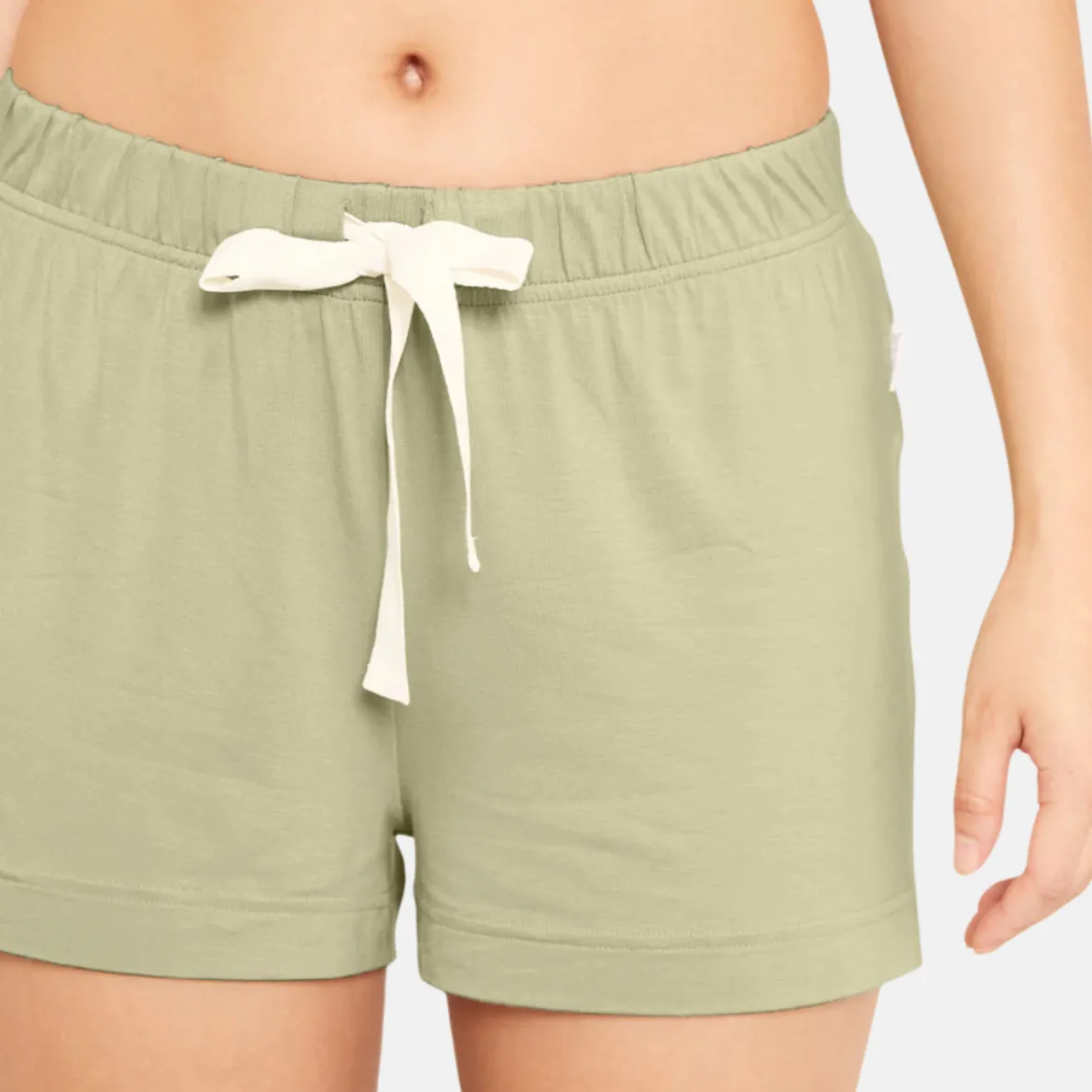Grøn bambus natshorts