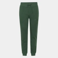 Grøn bambus sweatpants med logo