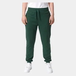 Grøn bambus sweatpants med logo