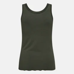 Grøn bambus Tank Top