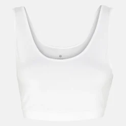 Hvid bambus BH top
