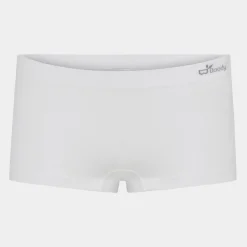 Hvid bambus Hotpants