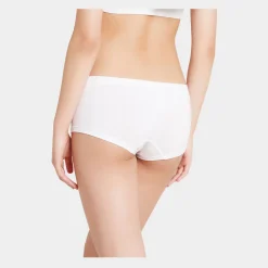 Hvid bambus Hotpants