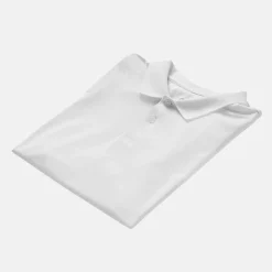 Hvid bambus Polo Shirt