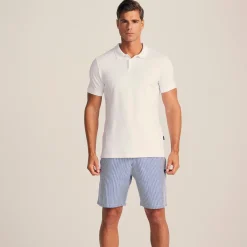 Hvid bambus Polo Shirt