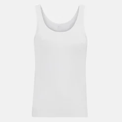 Hvid bambus tank top