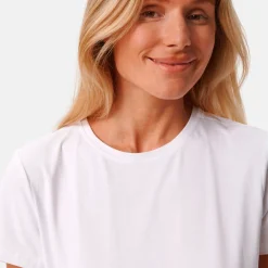 Hvid bambus T-shirt